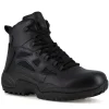 Reebok Non-Slip Boots | Tactical*Duty Men's 6" Rapid Response RB Side Zip Tactical Boot Black