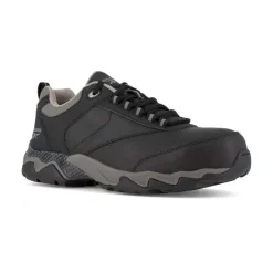 Reebok Athletic*Men's Beamer Composite Toe Athletic Work Shoe Black / Gray