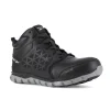 Reebok Non-Slip Shoes | Athletic*Men's Sublite Cushion Work Alloy Toe Athletic Mid Cut Shoe Black