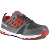 Reebok Non-Slip Shoes | Athletic*Men's Sublite Work Steel Toe Athletic Work Shoe Gray / Red