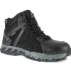 Reebok Non-Slip Shoes | Athletic*Men's Trailgrip Work Waterproof Alloy Toe Athletic Mid Black/grey