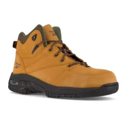 Reebok Athletic | Non-Steel Safety Toe*Men's Tyak High Performance Composite Toe Hiker- Golden Tan