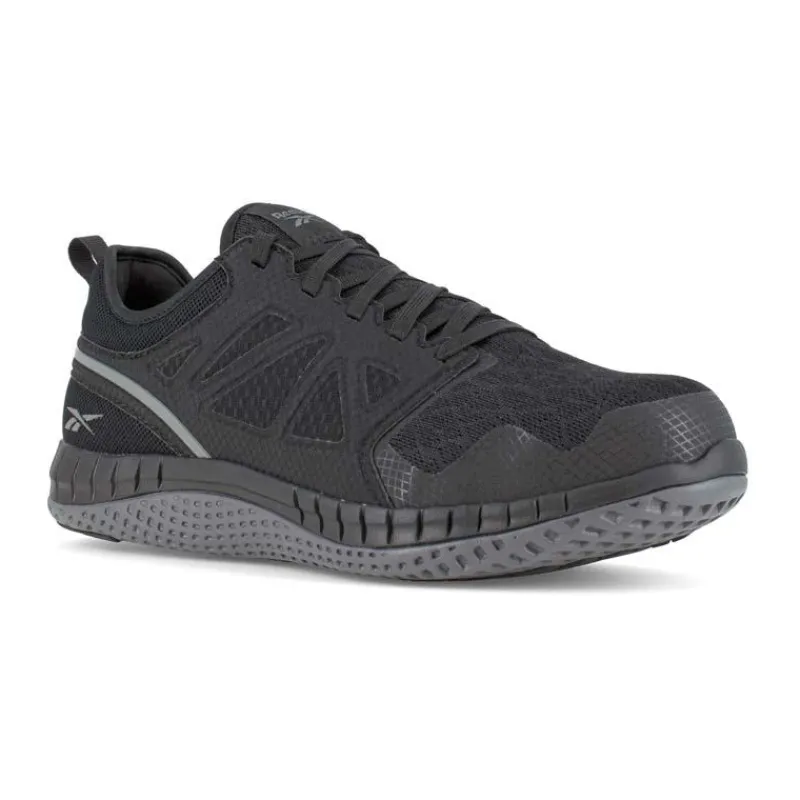 Reebok Athletic | Non-Slip Shoes*Men's Zprint Work ESD Steel Toe Athletic Work Shoe Black / Dark Gray
