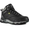 Reebok Met Guard | Non-Steel Safety Toe*Women's Beamer Waterproof Composite Toe Internal Met Guard Athletic Hiker Black / Gray