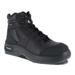 Reebok Non-Steel Safety Toe | Work Boots*Women's Trainex 6-Inch Waterproof Composite Toe Sport Boots- Black