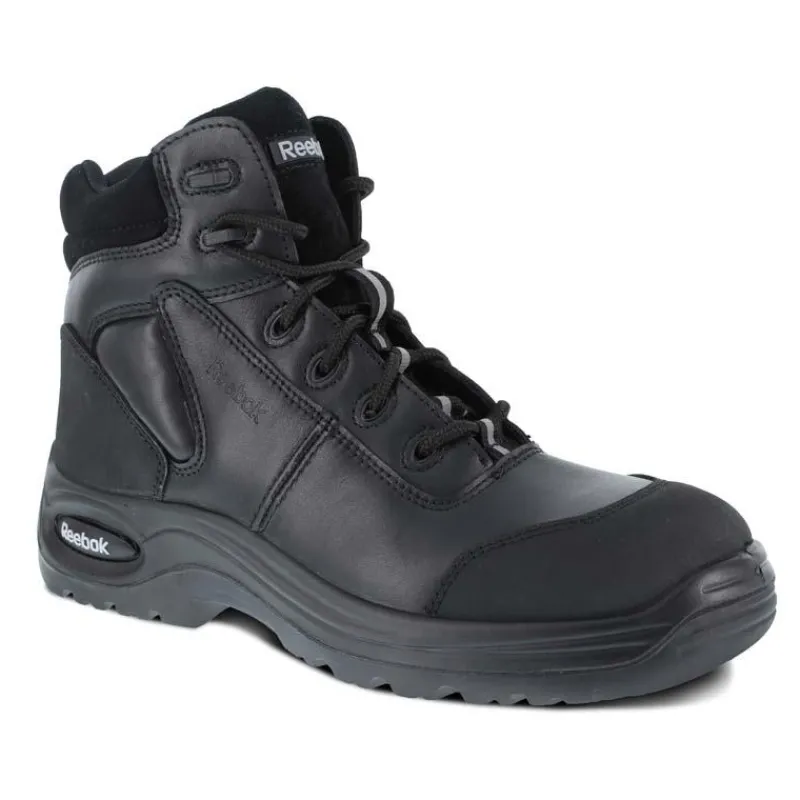 Reebok Non-Steel Safety Toe | Work Boots*Women's Trainex 6-Inch Composite Toe Sport Boots- Black