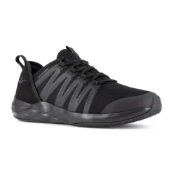 Reebok Non-Slip Shoes | Athletic*Work Men's Astroride Work Athletic Work Shoe Black