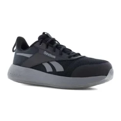 Reebok Non-Slip Shoes | Athletic*Work Men's DMXair Comfort+Work Composite Toe Athletic Work Shoe Black / Gray
