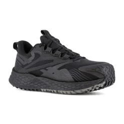 Reebok Non-Slip Shoes | Athletic*Work Men's FE4 Adventure Composite Toe ESD Athletic Work Shoe Black