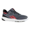 Reebok Non-Slip Shoes | Athletic*Work Men's Flexagon Force XL Work Composite Toe ESD Athletic Work Shoe Gray / Red