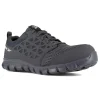 Reebok Non-Slip Shoes | Athletic*Work Men's Sublite Cushion Athletic Work Oxford Grey