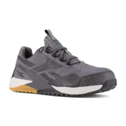 Reebok Non-Slip Shoes | Athletic*Work Men's Nano X1 Adventure Work Composite Toe SD Athletic Shoe Gray / Black