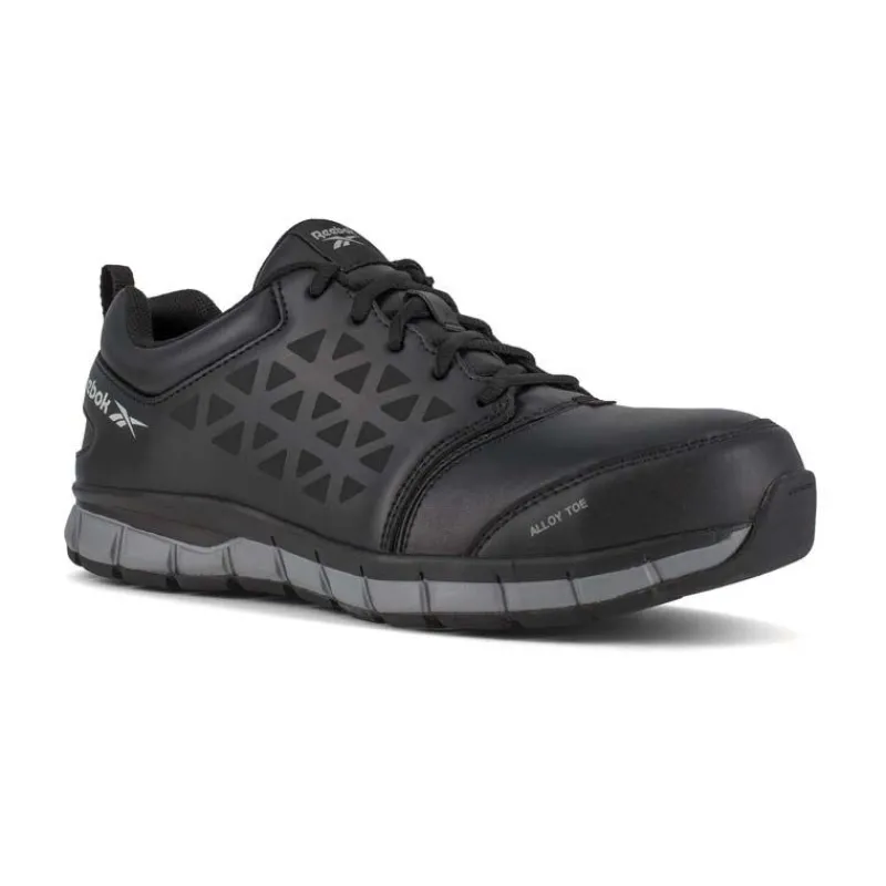 Reebok Athletic | Non-Slip Shoes*Work Women's Sublite Cushion Conductive Athletic Work Oxford Black
