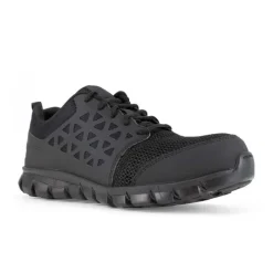 Reebok Non-Slip Shoes | Athletic*Work Women's Sublite Cushion Athletic Work Oxford Black