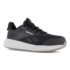 Reebok Non-Slip Shoes | Athletic*Work Women's DMXair Comfort+Work Composite Toe Athletic Work Shoe Black / White