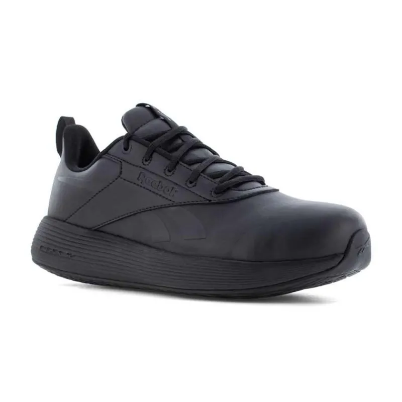 Reebok Non-Slip Shoes | Athletic*Work Women's DMXair Comfort+Work Composite Toe ESD Athletic Work Shoe Black