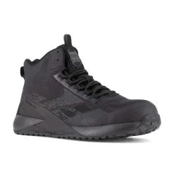 Reebok Non-Slip Shoes | Athletic*Work Women's Nano X1 Adventure Work Composite Toe Athletic Mid Black