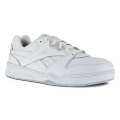 Reebok Athletic | Non-Slip Shoes*Works Men's BB4500 Work ESD Composite Toe Athletic Work Sneaker White / Gray