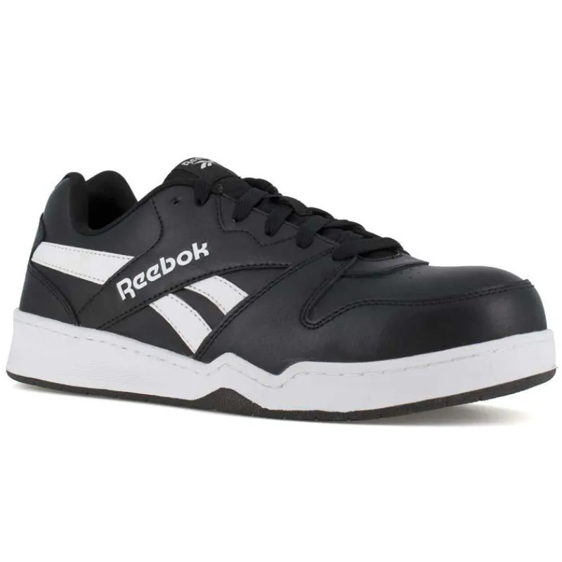 Reebok Non-Slip Shoes | Athletic*Works Men's BB4500 Work Composite Toe Athletic Work Sneaker Black / White