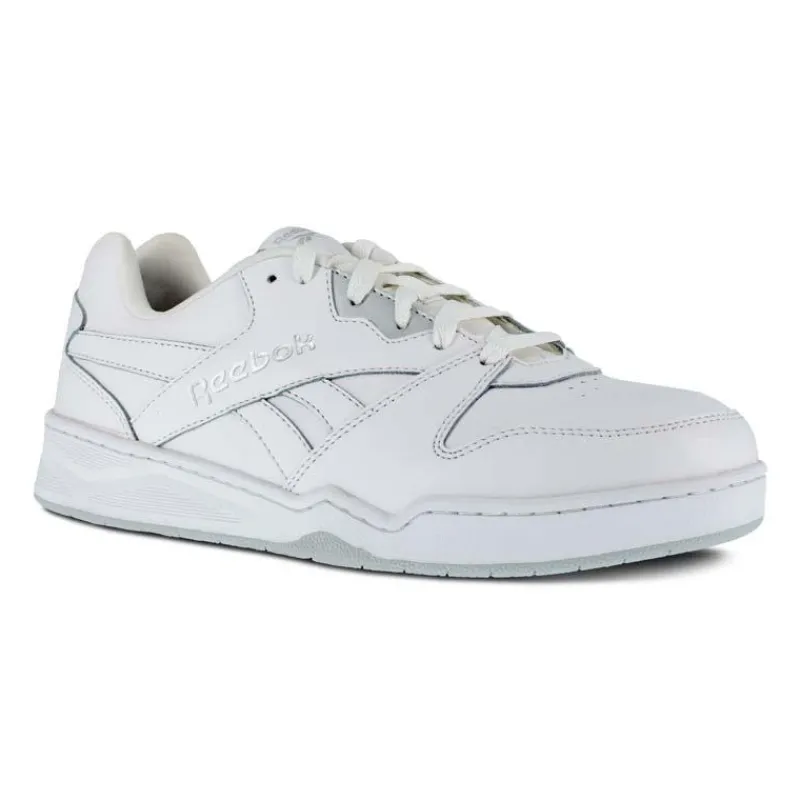 Reebok Athletic | Non-Slip Shoes*Works Men's BB4500 Work ESD Composite Toe Athletic Work Sneaker White / Gray