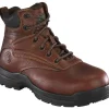 Rockport Non-Steel Safety Toe | Work Boots*Women's 6-Inch More Energy Comp Toe Waterproof Work Boots Deer Tan