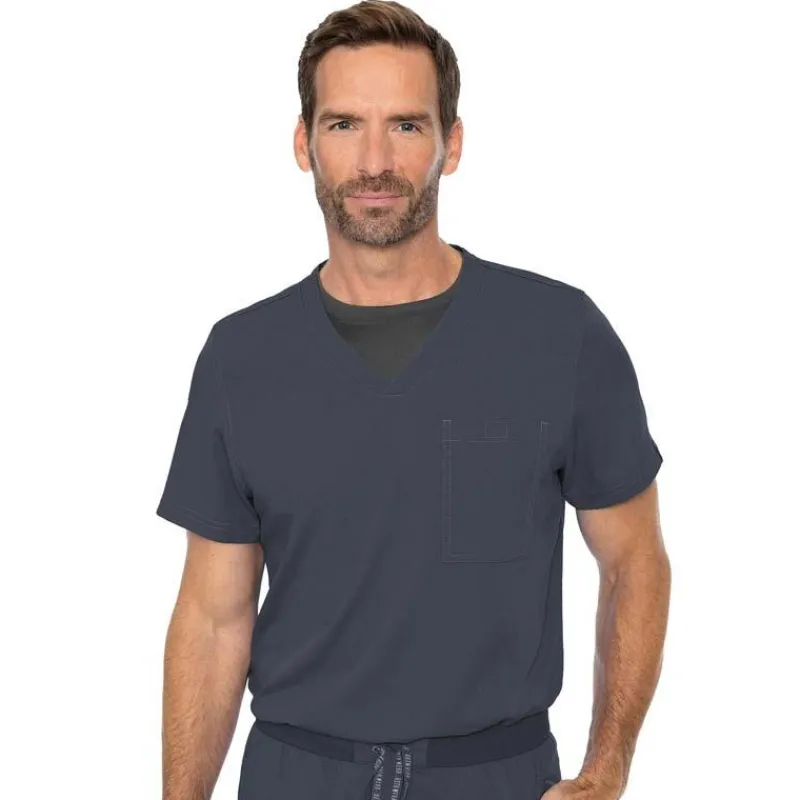 Rothwear Touch Scrub Tops*Men's Cadence One Pocket Scrub Top