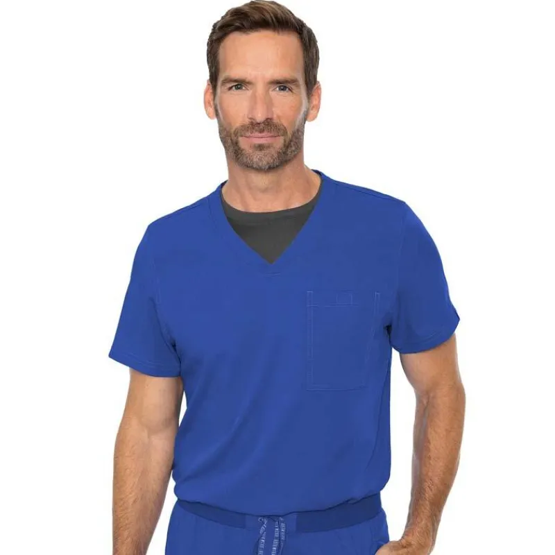 Rothwear Touch Scrub Tops*Men's Cadence One Pocket Scrub Top