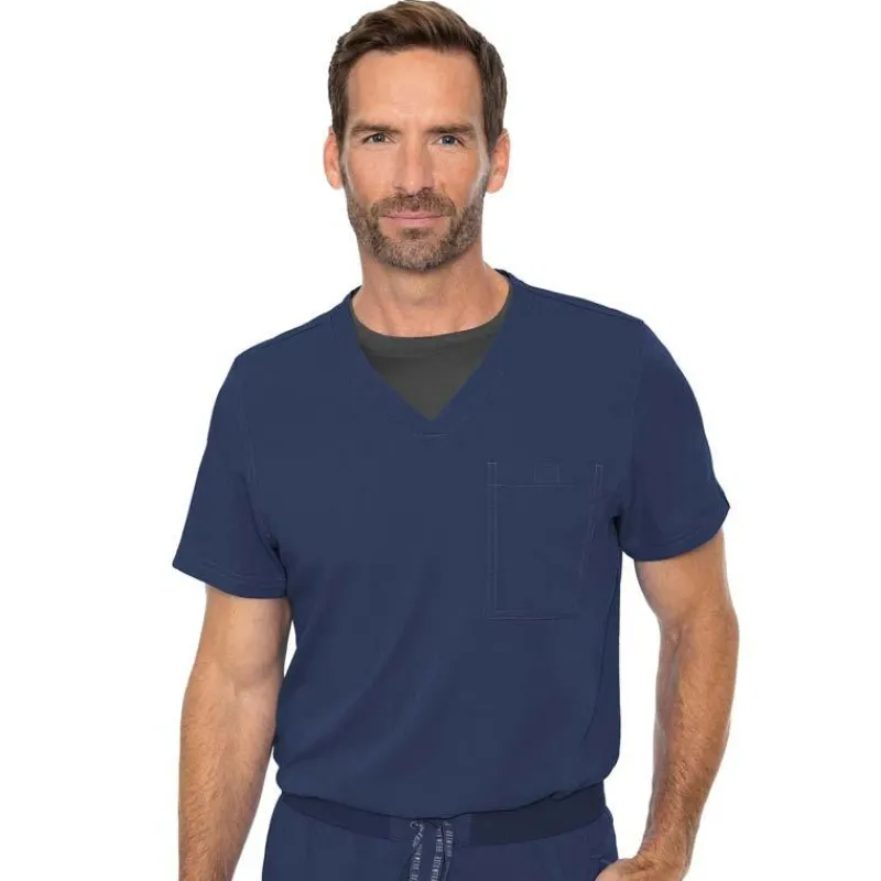Rothwear Touch Scrub Tops*Men's Cadence One Pocket Scrub Top