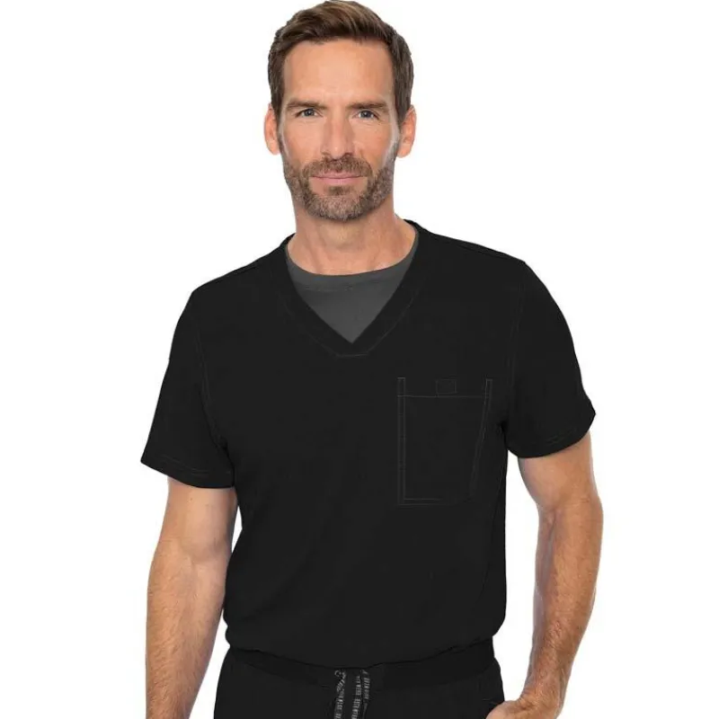Rothwear Touch Scrub Tops*Men's Cadence One Pocket Scrub Top