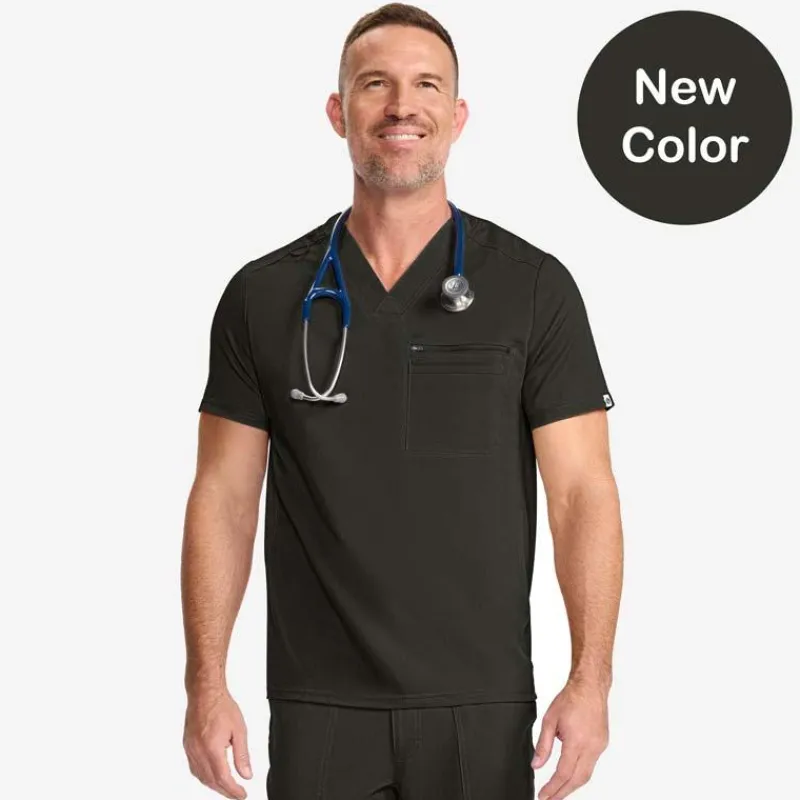 Scrubology Core Scrub Tops*Men's 2 Pocket V-Neck Scrub Top