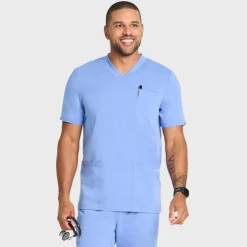 Scrubology Core Scrub Tops*Men's 3 Pocket V-Neck Scrub Top