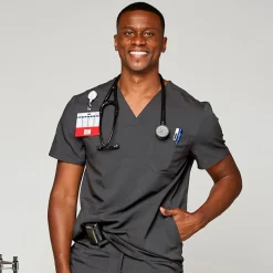 Scrubology Core Scrub Tops*Men's V-Neck Scrub Top
