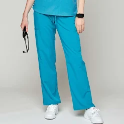 Scrubology Core Scrub Pants*Women's Cargo Drawstring Scrub Pant