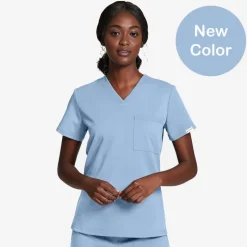 Scrubology Core Scrub Tops*Women's One Pocket Tuck-In Scrub Top