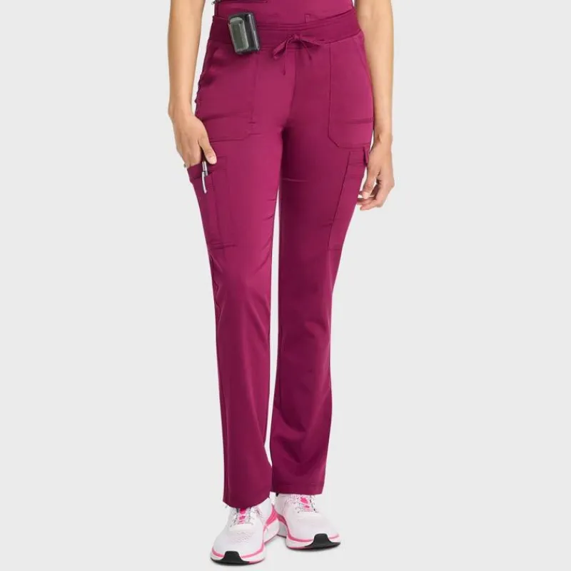 Scrubology Core Scrub Pants*Women's Tapered Leg Cargo Scrub Pant