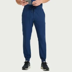 Scrubology Shift Scrub Pants*Men's Cargo Jogger Pull-On Scrub Pant