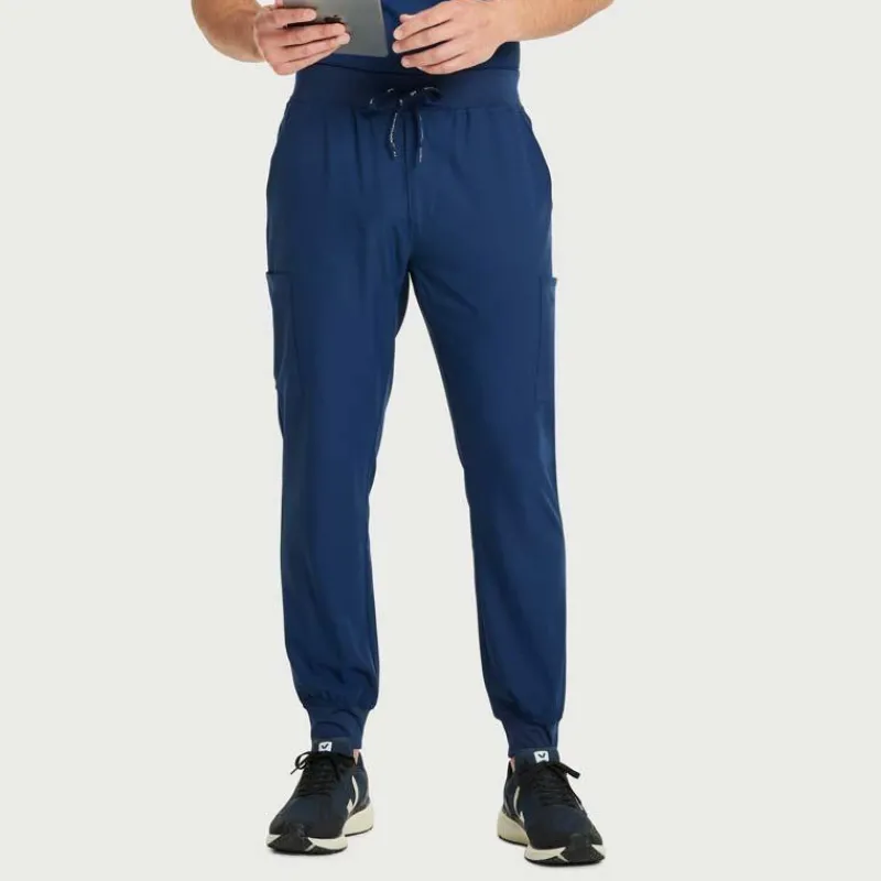 Scrubology Shift Scrub Pants*Men's Cargo Jogger Pull-On Scrub Pant