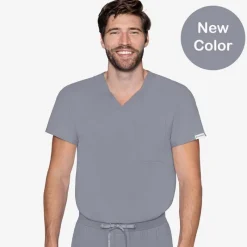 Scrubology Shift Scrub Tops*Men's One Pocket V-Neck Scrub Top