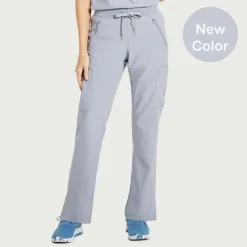 Scrubology Shift Scrub Pants*Women's Cargo Straight Leg Pull-On Scrub Pant