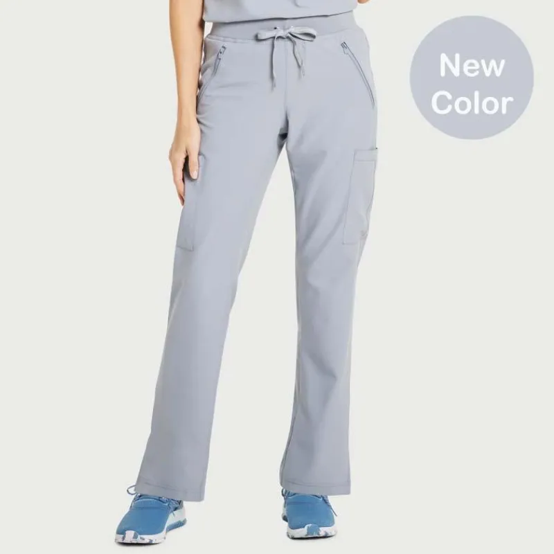 Scrubology Shift Scrub Pants*Women's Cargo Straight Leg Pull-On Scrub Pant