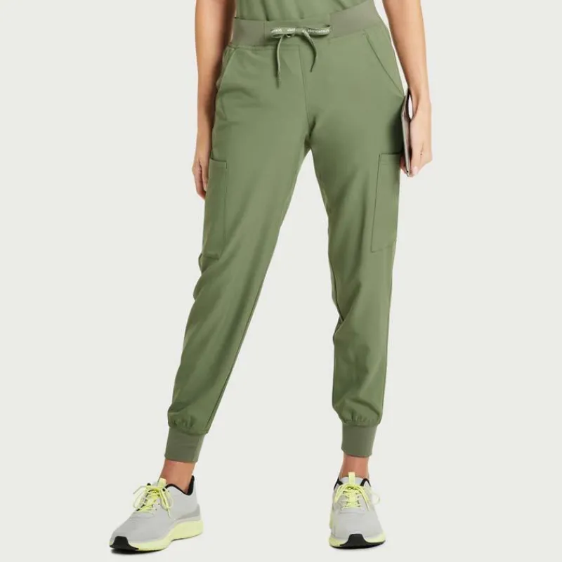 Scrubology Shift Scrub Pants*Women's Cargo Jogger Pull-On Scrub Pant