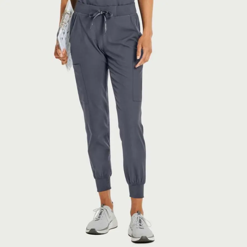 Scrubology Shift Scrub Pants*Women's Cargo Jogger Pull-On Scrub Pant
