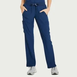 Scrubology Shift Scrub Pants*Women's Cargo Straight Leg Pull-On Scrub Pant