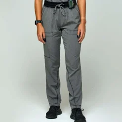 Scrubology Sport Scrub Pants*Women's Cargo Tapered Leg Scrub Pant