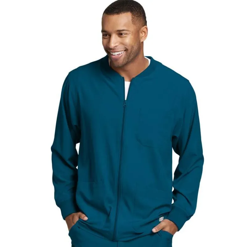 Skechers by Barco Lab Coats & Jackets*Men's Structure 3 Pocket Warm Up Scrub Jacket