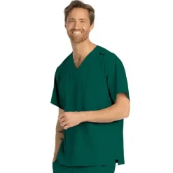 Skechers by Barco Scrub Tops*Men's Structure Cargo Pocket Scrub Top
