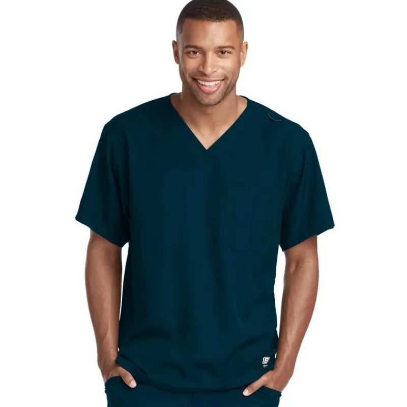 Skechers by Barco Scrub Tops*Men's Structure Cargo Pocket Scrub Top