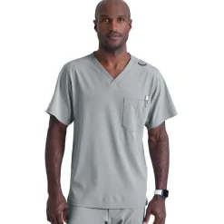 Skechers by Barco Scrub Tops*Men's Structure Cargo Pocket Scrub Top