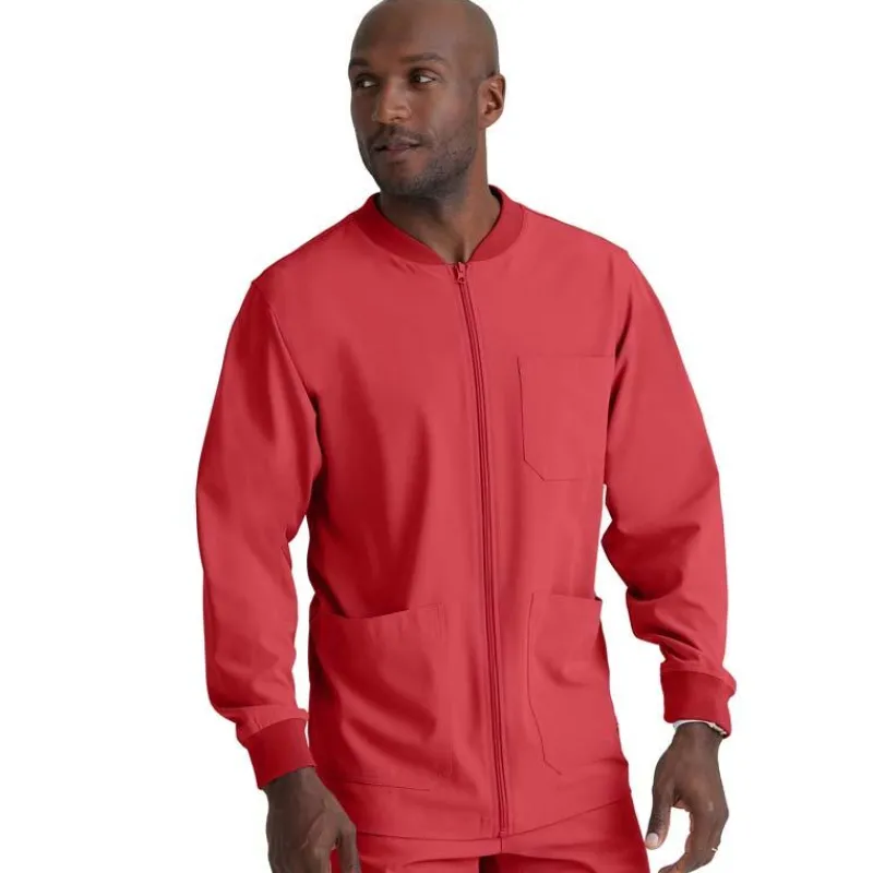 Skechers by Barco Lab Coats & Jackets*Men's Structure 3 Pocket Warm Up Scrub Jacket