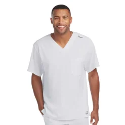 Skechers by Barco Scrub Tops*Men's Structure Cargo Pocket Scrub Top